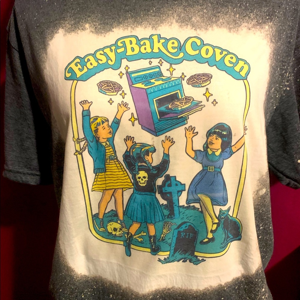 Halloween easy bake coven bleached tshirt